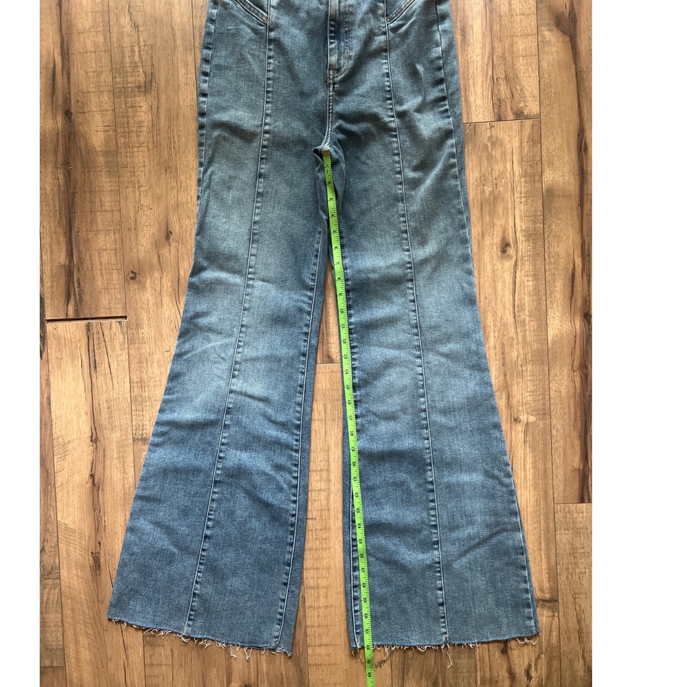 We The Free CRVY Wild Honey Flare jeans 28 raw‎ hem long - Picture 10 of 12